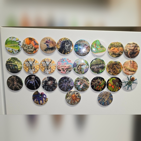 Heavy Duty Magnets with Hand-drawn Art - Picture 4 of 5